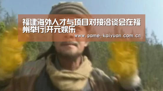 福建海外人才与项目对接洽谈会在福州举行|开元娱乐(图4) 开元娱乐